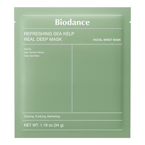BIODANCE – Sea Kelp Real Deep Mask (Le Masque Hydrogel aux Algues)