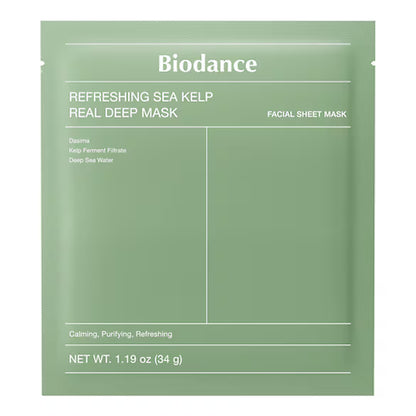 BIODANCE – Sea Kelp Real Deep Mask (Le Masque Hydrogel aux Algues)