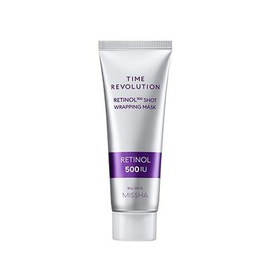 Missha – Time Revolution Night Repair Ampoule 500 Shot Wrap Mask 80G