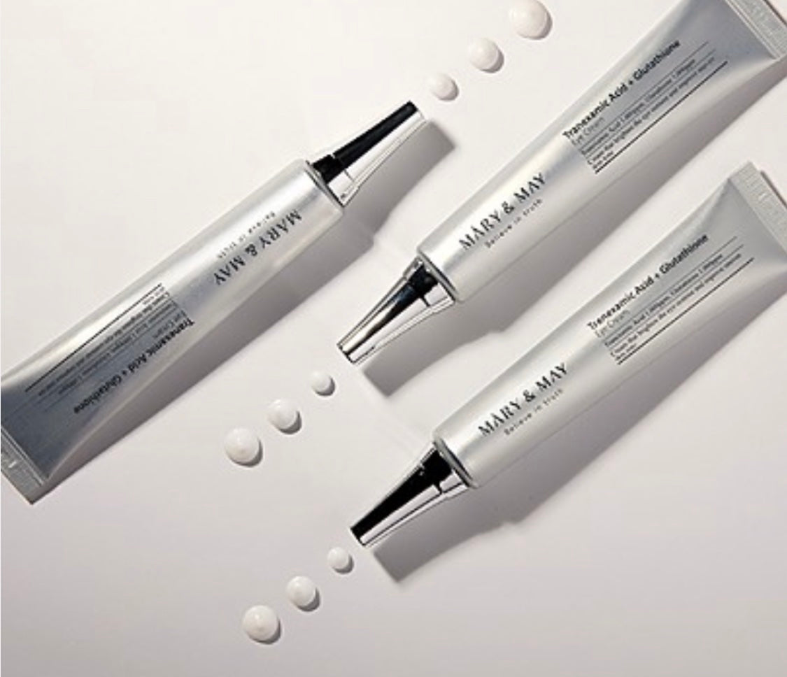 Mary & May – Tranexamic Acid + Glutathione Eye Cream (30ml)